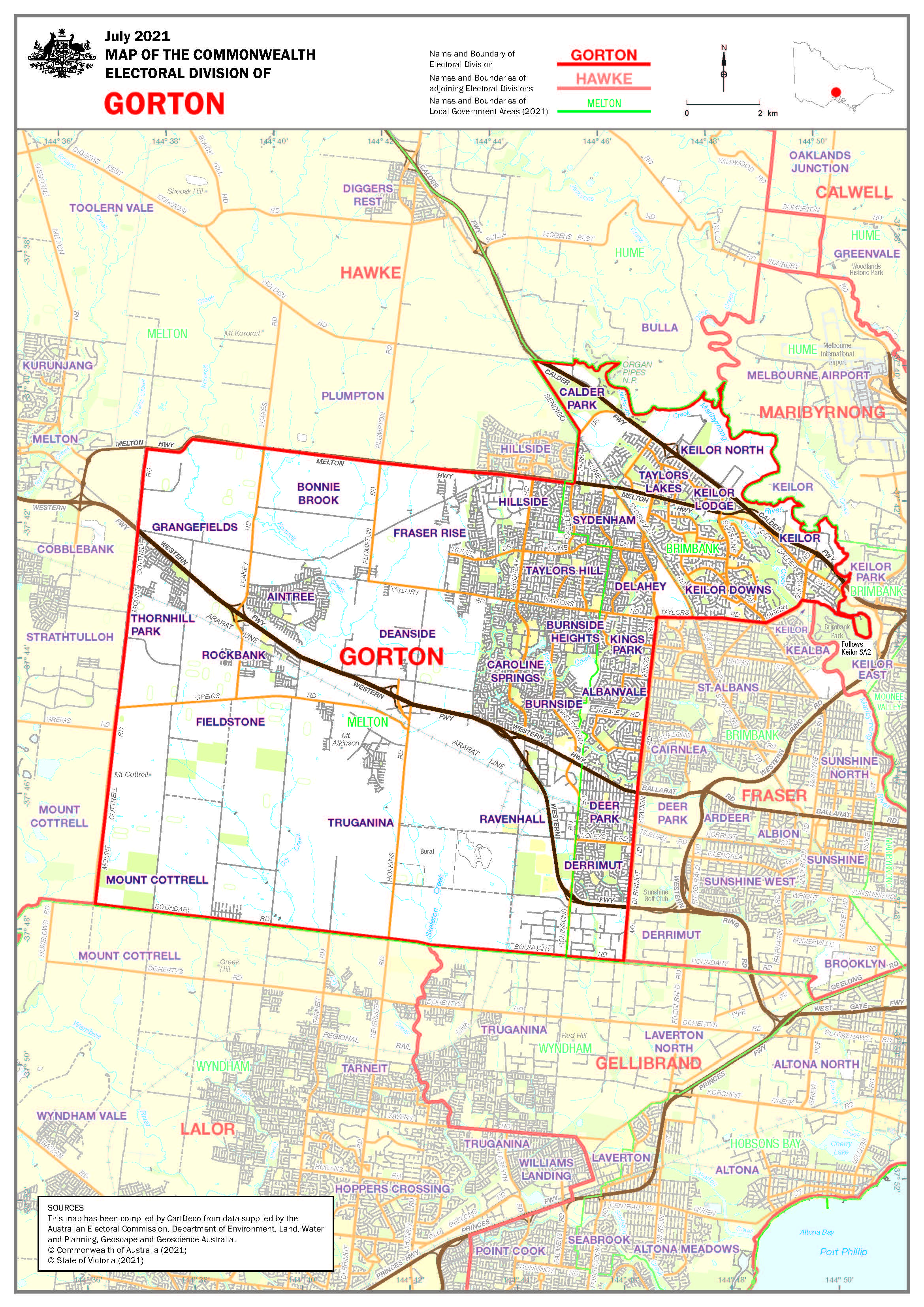 About the Gorton Electorate